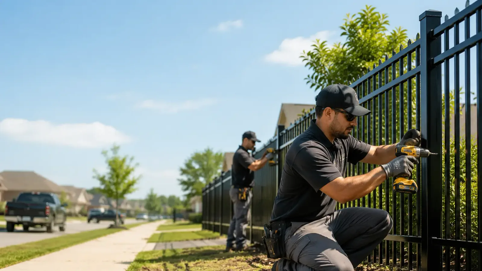 Metal Fence Installation in Whitewater, KS